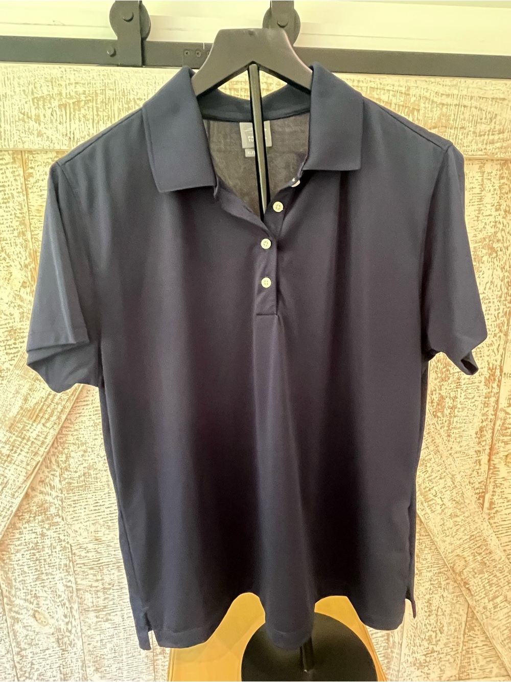 Page & Tuttle Women’s Navy Short Sleeve Polo Shirt Sz XL